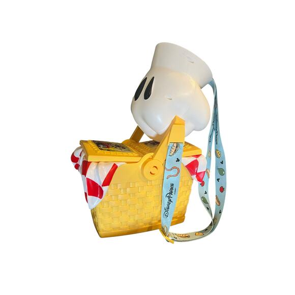 Mickey and Minnie’s Runaway Railway Picnic Basket Popcorn - Preowned - Picture 1 of 6